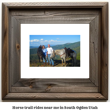 horse trail rides near me in South Ogden, Utah